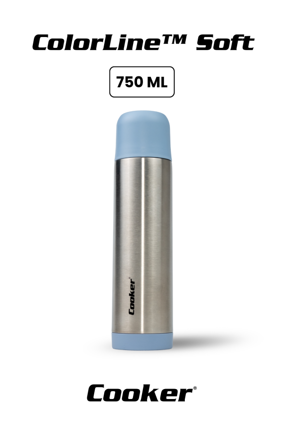 Cooker ColorLine Soft 750 ml Paslanmaz Çelik Termos CKR2002 - 7