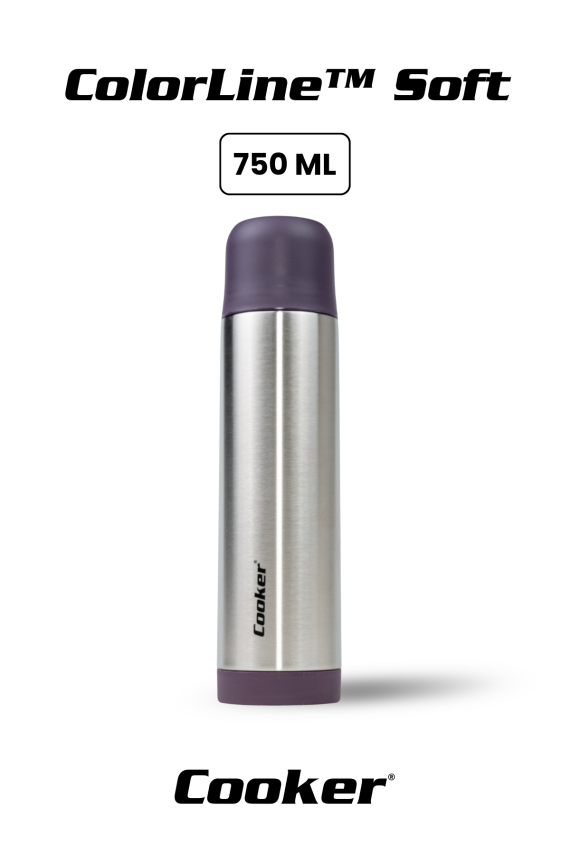 Cooker ColorLine Soft 750 ml Paslanmaz Çelik Termos CKR2002 - 10