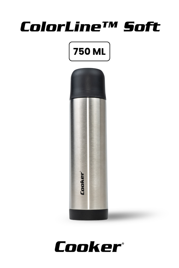 Cooker ColorLine Soft 750 ml Paslanmaz Çelik Termos CKR2002 - 12