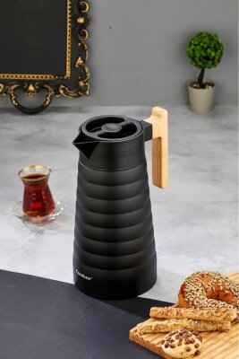 Cooker ColorStay BambooPour 2 Litre Paslanmaz Çelik Bambu Saplı Termos CKR2096