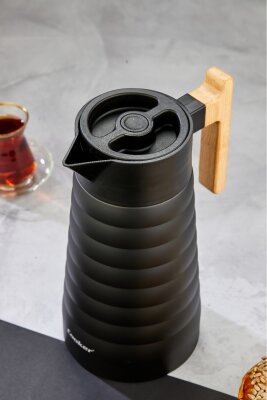Cooker ColorStay BambooPour 2 Litre Paslanmaz Çelik Bambu Saplı Termos CKR2096 - 3