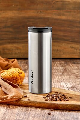 Cooker ColorStay Flip 400 ml Paslanmaz Çelik Bardak Termos CKR2066 - 4