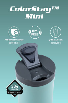 Cooker ColorStay Mini 300 ml Paslanmaz Çelik Bardak Termos CKR2101 - 18