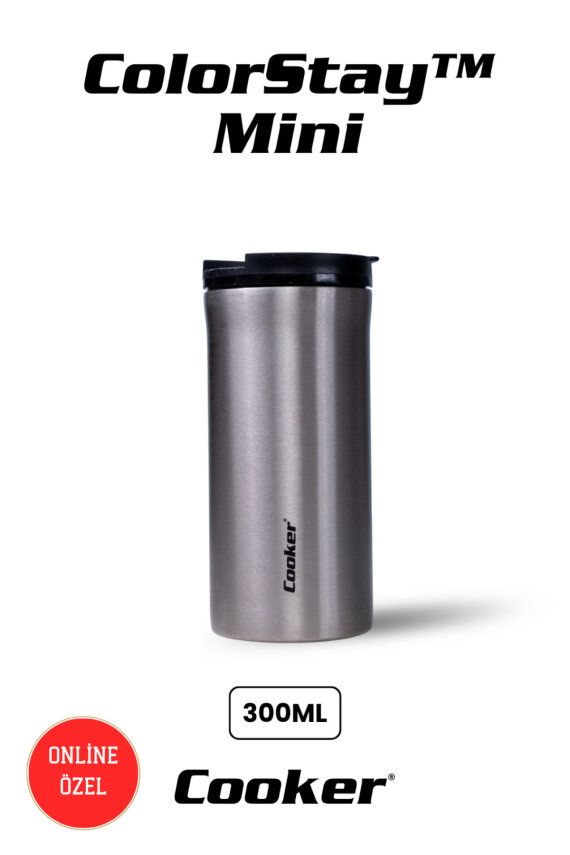 Cooker ColorStay Mini 300 ml Paslanmaz Çelik Bardak Termos CKR2109 - 1