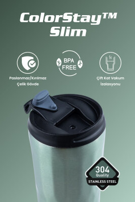 Cooker ColorStay Slim 500 ml Paslanmaz Çelik Bardak Termos CKR2100 - 3