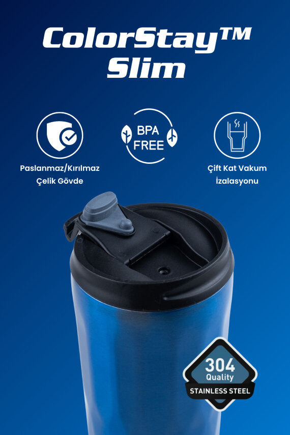 Cooker ColorStay Slim 500 ml Paslanmaz Çelik Bardak Termos CKR2100 - 9