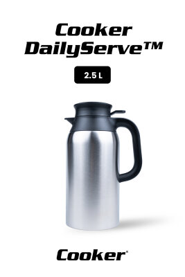 Cooker DailyServe 2.5 Litre Paslanmaz Çelik Termos CKR2123