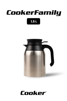 Cooker Family 1.5 Litre Paslanmaz Çelik Termos CKR2086