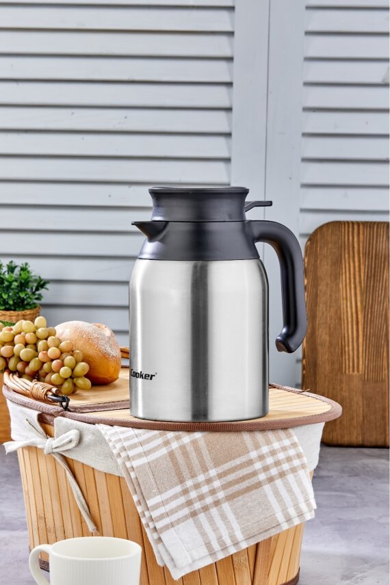 Cooker Family 1.5 Litre Paslanmaz Çelik Termos CKR2086 - 4