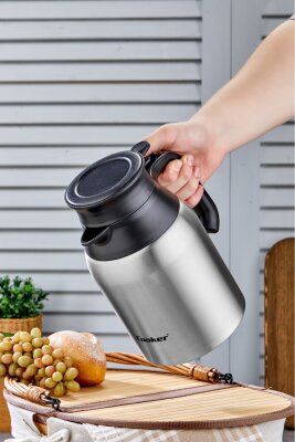 Cooker Family 1.5 Litre Paslanmaz Çelik Termos CKR2086 - 5