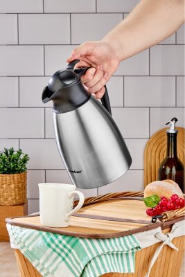 Cooker Family 1.5 Litre Paslanmaz Çelik Termos CKR2098 - 4