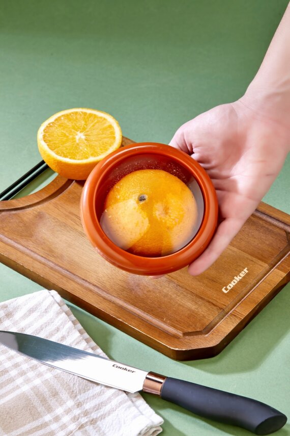 Cooker FreshCup Yarım Meyve Sebze Saklama Kabı YK1818 - 6