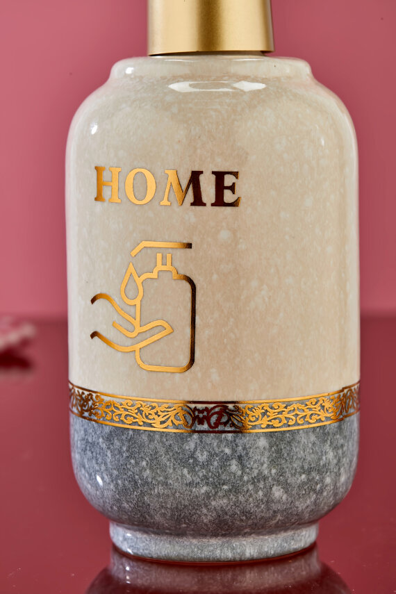 Cooker HomeStone 400 ml Porselen Sıvı Sabunluk CKR3829 - 11