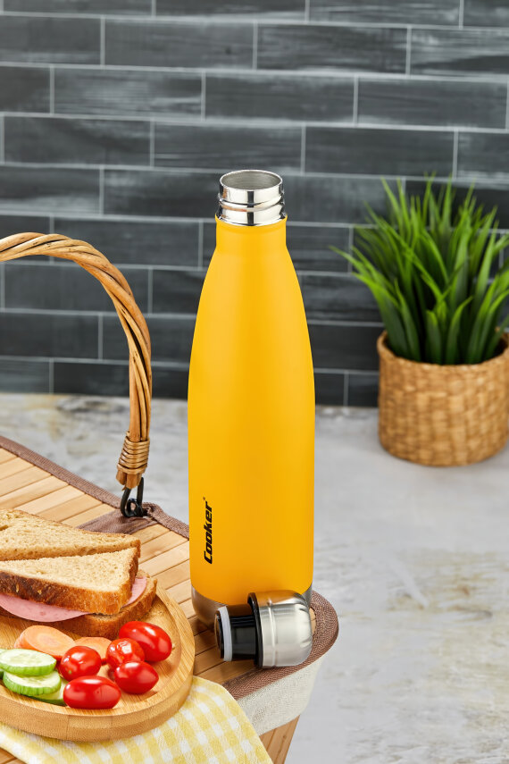 Cooker HydroKeep 500 ml Paslanmaz Çelik Şişe Termos CKR2071 - 5