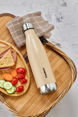 Cooker HydroKeep 500 ml Paslanmaz Çelik Şişe Termos CKR2071 - 9