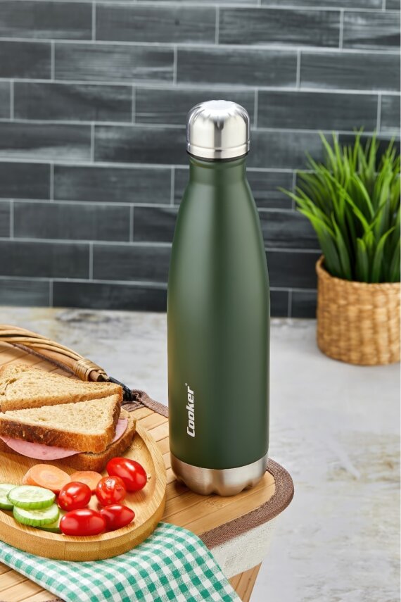 Cooker HydroKeep 500 ml Paslanmaz Çelik Şişe Termos CKR2071 - 30