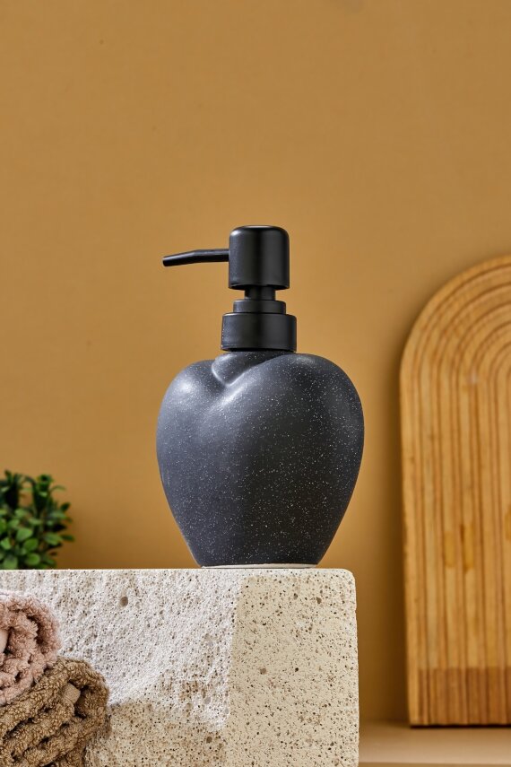 Cooker Kalp Şeklinde 280 ml Seramik Sıvı Sabunluk CKR3884 - 4