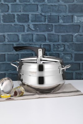 Cooker Lara 6 Litre İndüksiyon Uyumlu Düdüklü Tencere CKR911