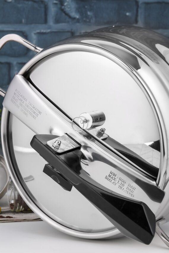 Cooker Lara 6 Litre İndüksiyon Uyumlu Düdüklü Tencere CKR911 - 4