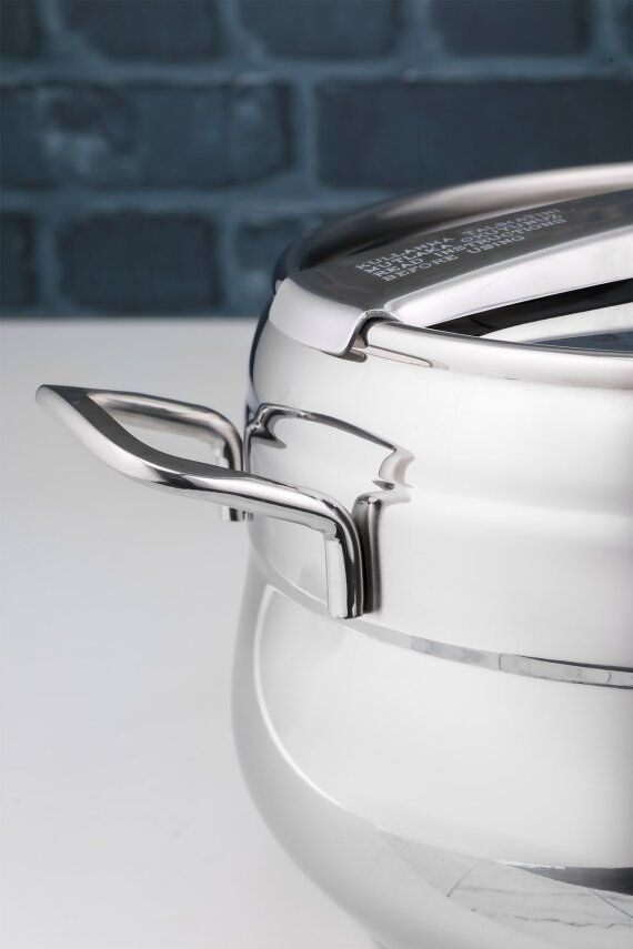 Cooker Lara 6 Litre İndüksiyon Uyumlu Düdüklü Tencere CKR911 - 5
