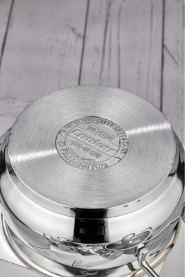 Cooker Lara 6 Parça 16-18-20 Cm Paslanmaz Çelik Güveç Tencere Seti CKR3592  - 2