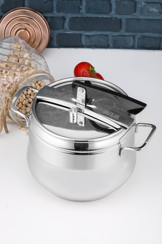 Cooker Lara 8 Litre İndiksiyon Uyumlu Düdüklü Tencere CKR912 - 2