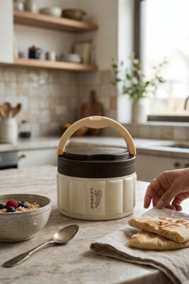 Cooker Leopar 1,1 Litre Yemek Termosu YK1854 - 3