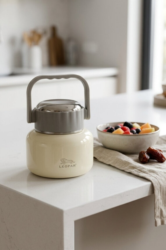 Cooker Leopar 500 ml Kaşıklı Yemek Termosu YK1516 - 13