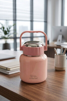 Cooker Leopar 900 ml Kaşıklı Yemek Termosu YK1517 - 12