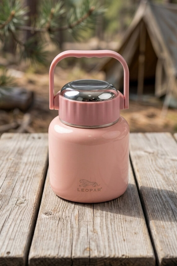 Cooker Leopar 900 ml Kaşıklı Yemek Termosu YK1517 - 13