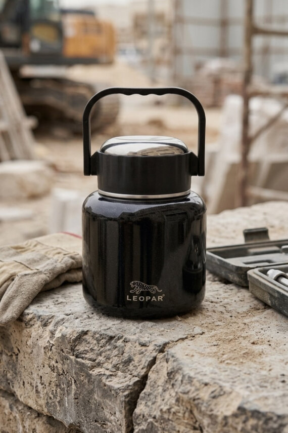 Cooker Leopar 900 ml Kaşıklı Yemek Termosu YK1517 - 16