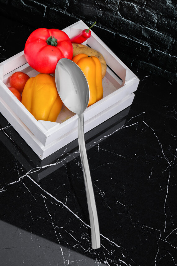 Cooker Milas 30 cm Paslanmaz Çelik Kaşık CKR2602 - 2