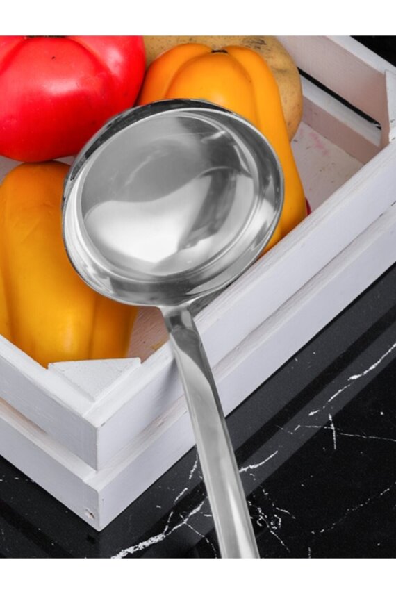 Cooker Milas 30 cm Paslanmaz Çelik Kepçe CKR2600 - 3