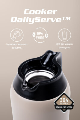 DailyServe 2 Litre Paslanmaz Çelik Termos CKR2089 - 9
