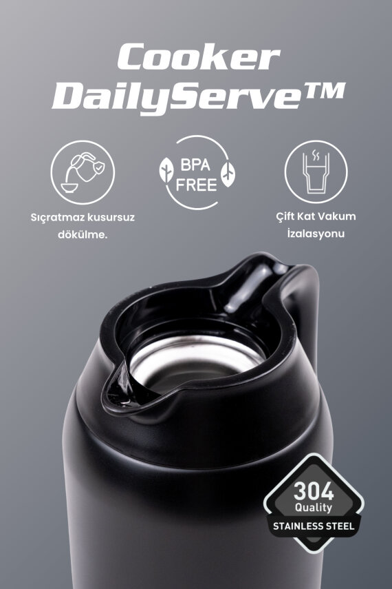 DailyServe 2 Litre Paslanmaz Çelik Termos CKR2089 - 15