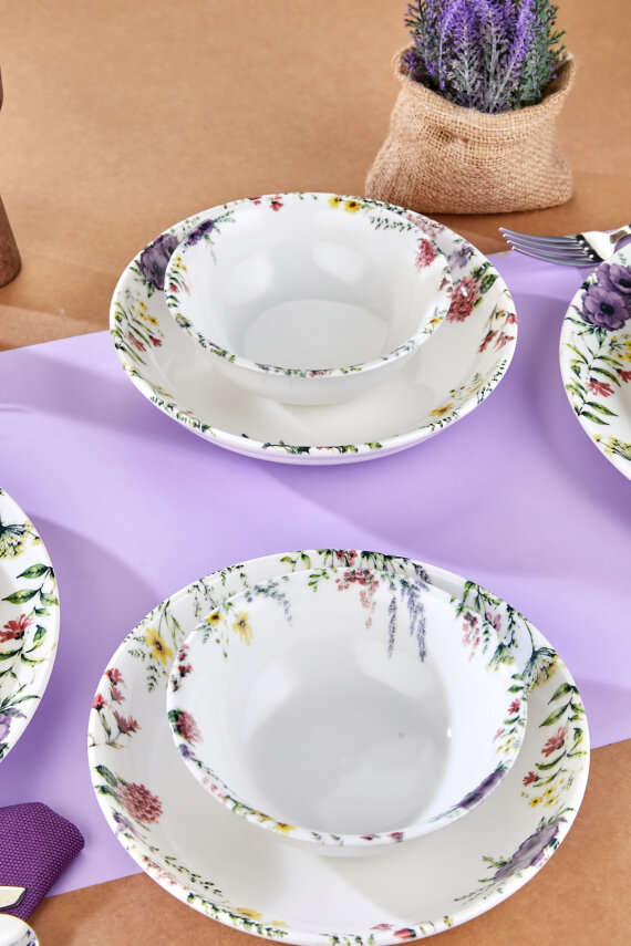 Lavinia 16 Parça 4 Kişilik Porselen Yemek Takımı CKR4836 - 4