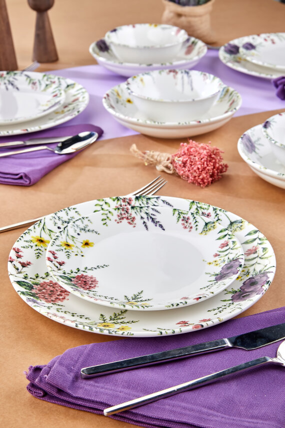 Lavinia 16 Parça 4 Kişilik Porselen Yemek Takımı CKR4836 - 5