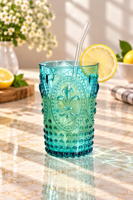 Magic 6'lı 400 ml Akrilik Renkli Meşrubat Bardağı CKR4841 - 4
