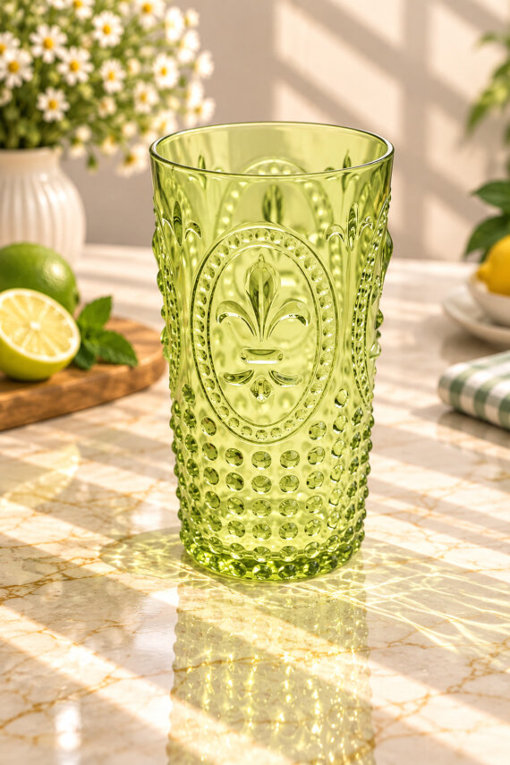 Magic 6'lı 750 ml Akrilik Renkli Meşrubat Bardağı CKR4842 - 2