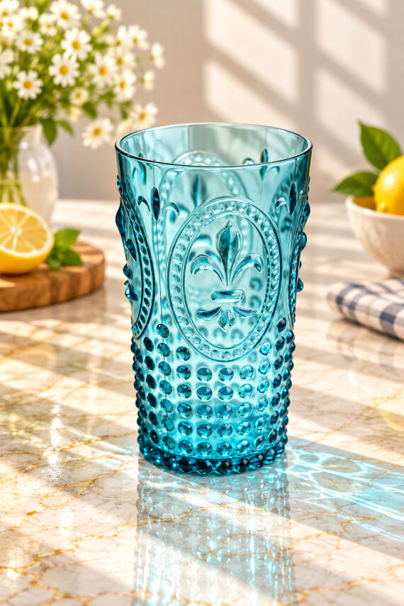 Magic 6'lı 750 ml Akrilik Renkli Meşrubat Bardağı CKR4842 - 3
