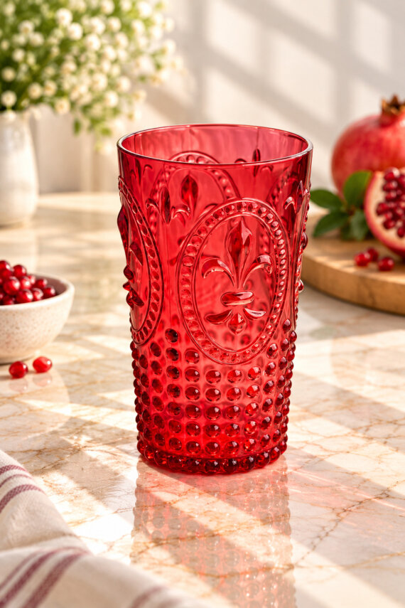 Magic 6'lı 750 ml Akrilik Renkli Meşrubat Bardağı CKR4842 - 7