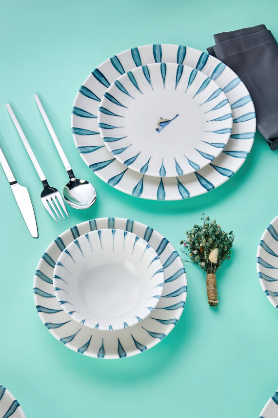 Maris 16 Parça 4 Kişilik Porselen Yemek Takımı CKR4835 - 7