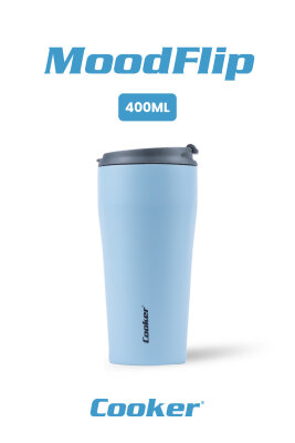 MoodFlip 400 ml Paslanmaz Çelik Bardak Termos CKR2049 - 7