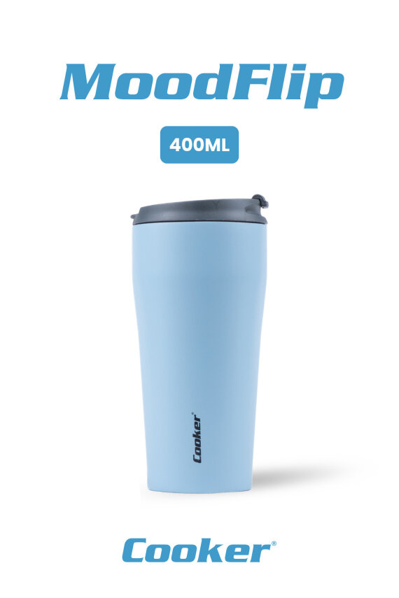 MoodFlip 400 ml Paslanmaz Çelik Bardak Termos CKR2049 - 7
