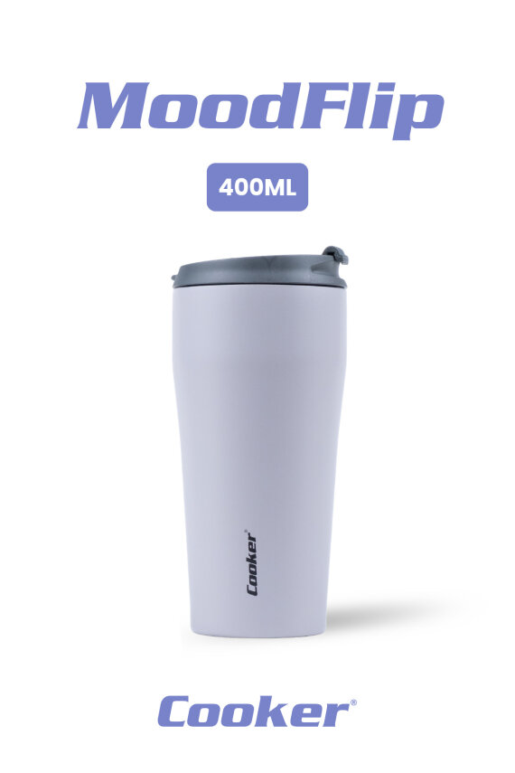 MoodFlip 400 ml Paslanmaz Çelik Bardak Termos CKR2049 - 10