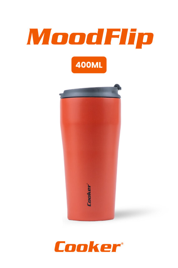 MoodFlip 400 ml Paslanmaz Çelik Bardak Termos CKR2049 - 13